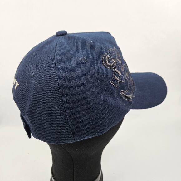 August Sportswear "US Navy" Snatchback Cap, Size Adjustable - Picture 6 of 8